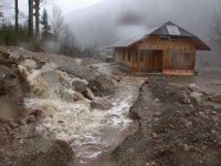 Wassermassen Erdrutsch Schanzenanlagen (alte W64) 20.03.2002 Nr14